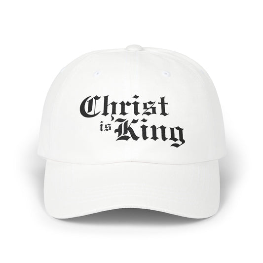 White "CHRIST IS KING" Hat