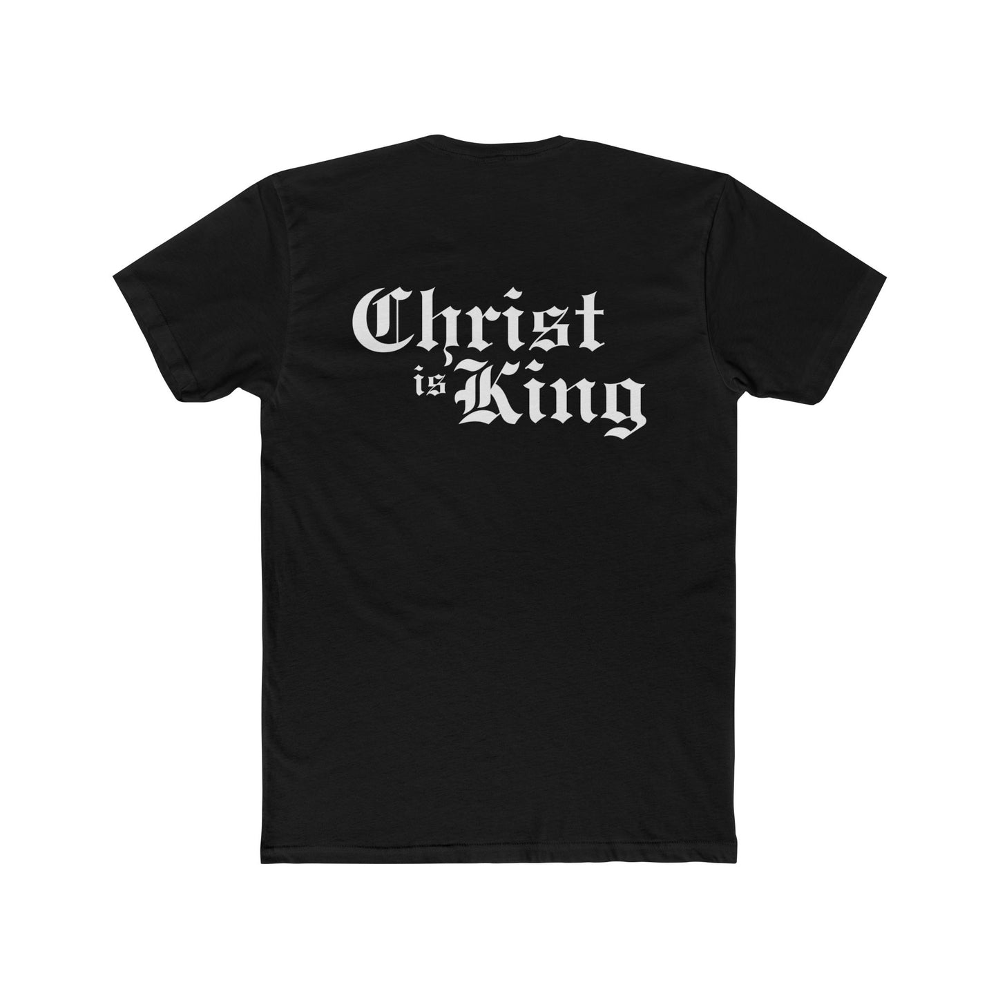 Black "CHRIST IS KING" Tee